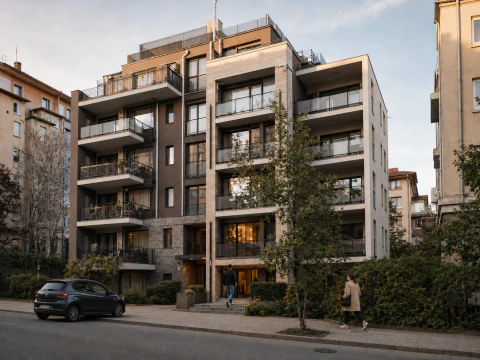 Modern residential building