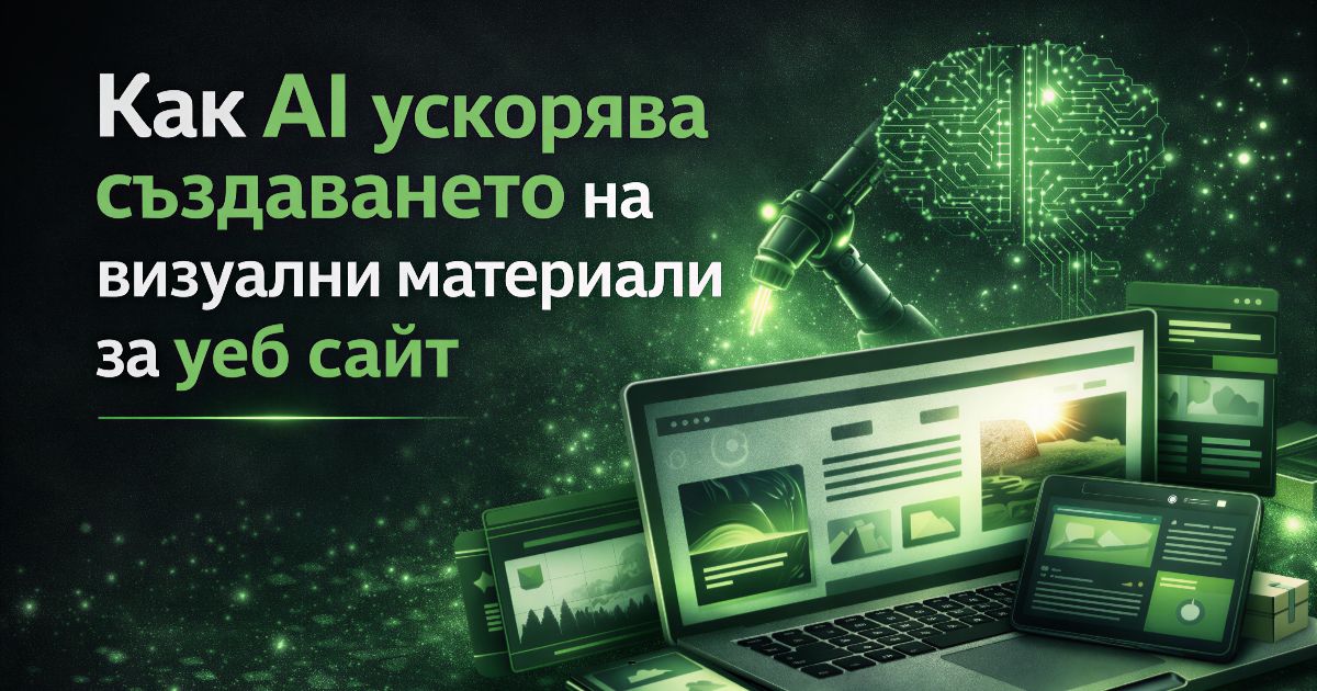 How AI Speeds Up the Creation of Visual Assets for Websites